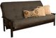 Kodiak Furniture Linen Charcoal 8" Coil Hinged Innerspring Queen Futon Mattress -0