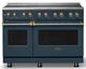 Viking® 5 Series 48" Squall Pro Style Induction Range with Brushed Brass Trim-0