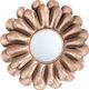 TOV Furniture Blossom Rose Gold Mirror-0