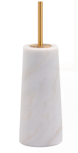 Zuo® Modern Titan White/Gold Floor Lamp-2