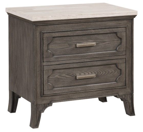 New Classic® Home Furnishings Lisbon 4-Piece Gray Queen Bedroom Set-4