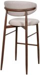 New Classic® Home Furnishings Royce Toast/Walnut Bar Stool-5