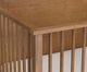 Elements International Wyller Oak Crib with Guard Rail-4