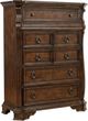 Liberty Furniture Arbor Place 4-Piece Brownstone Queen Sleigh Bedroom Set with Chest-2