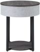Signature Design by Ashley® Sethlen Gray Side Table with Black Base-1
