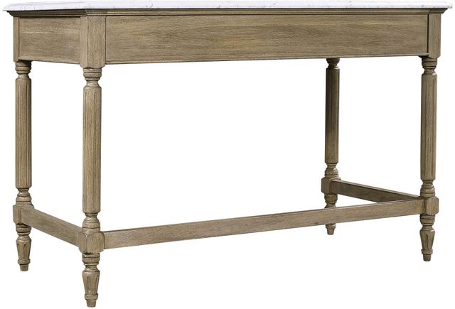 Aspenhome® Provence Patine Writing Desk with Marble Top-1
