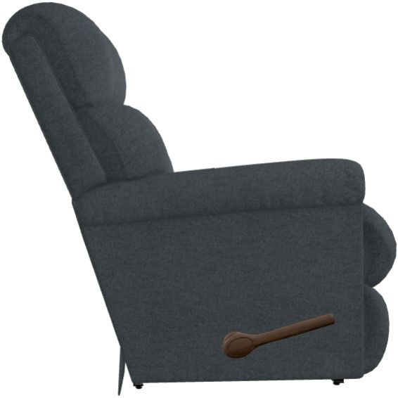 La-Z-Boy® Pinnacle Denim Manual Wall Reclining Loveseat with Console-2
