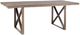 Bassett Mirror Cambria Hand Padded Bronze Dining Table-0