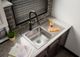 Elkay Lustertone® Classic Lustrous Satin 33" x 22" x 7-5/8" 3-Hole Single Bowl Drop-In Sink with Left Drainboard-1