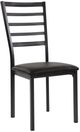 Homelegance® Flannery Black Side Chair-0