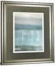 Classy Living Caroline Gold Twilight Blues 34"W Wall Art-3