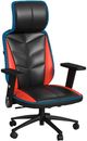 Elements International Rollins Black/Red Gaming Chair-0
