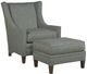 Fairfield® Customizable Grant Leather Lounge Chair-1