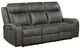 Coaster® Raelynn Gray Manual Reclining Sofa-0