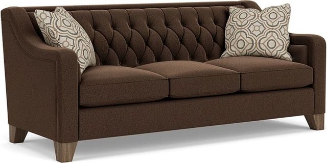 Flexsteel® Sullivan Brown Mocha Sofa-0