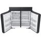 Dacor 36" 22.8 Cu. Ft. Graphite Stainless Counter Depth French Door Refrigerator with a Reveal™ Door-4