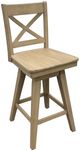 Intercon Natural X Top Bucket Barstool-0