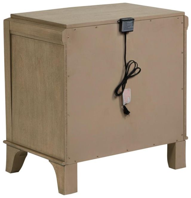 Coaster® Revello Washed Mango Nightstand Bedside Table-3