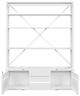 ACME Furniture Cargo White Bookshelf with Ladder-2