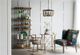A & B Home White Small Beaded 4-Light Chandelier-5