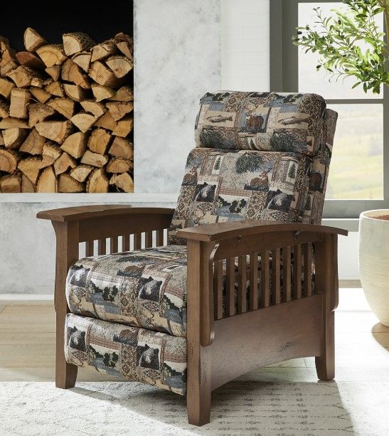 Best® Home Furnishings Customizable Field & Stream Home Tuscan High Leg Manual Recliner-3