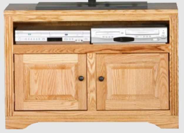American Heartland Manufacturing Oak 39" TV Stand-0