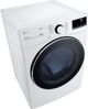 LG White Front Load Laundry Pair-4