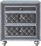 Crown Mark Cameo Gray Nightstand-3