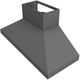 Vent-A-Hood® 66" Gunsmoke Euro-Style Wall Mount Range Hood-1