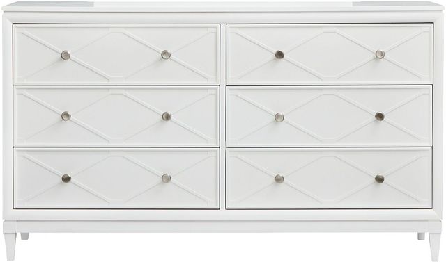Magnussen Home® Springhouse Whisper White Double Drawer Dresser-2