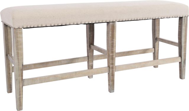 Jofran Inc. Fairview Ash Backless Counter Bench-0