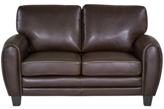 Homelegance® Rubin Dark Brown Loveseat-2