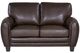 Homelegance® Rubin Dark Brown Loveseat-2