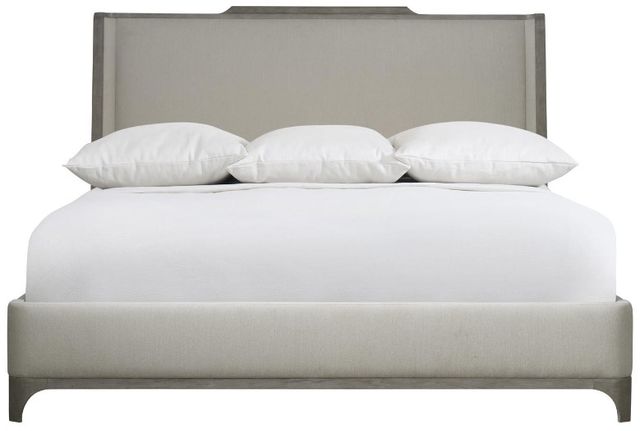 Bernhardt Albion Pewter/Taupe King Shelter Bed-1