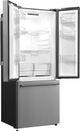 Galanz 28 in. 16.0 Cu. Ft. Stainless Steel French Door Refrigerator-3