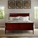 ACME Furniture Louis Philippe Cherry Twin Sleigh Bed-1