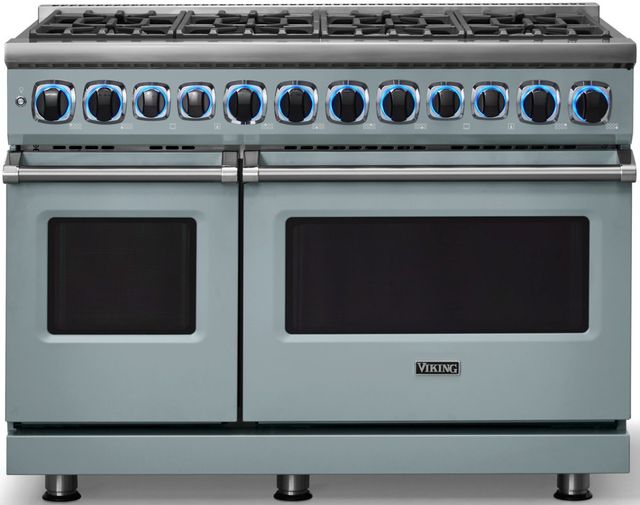 Viking® 7 Series 48'' November Sky Pro Style Dual Fuel Range-3