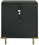 Coaster® Arini Black 3-Drawer Nightstand Bedside Table with USB Outlet-3