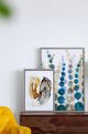 A & B Home 2-Piece Black/Gold/White Printed Acrylic Wall Art-5
