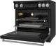 Thor Kitchen® Gordon Ramsay Collection 36" Black Pro Style Induction Range with Tilt Panel Touch Control and Stainless Steel Trim-4