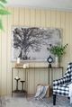 A & B Home Arboreal Cream/Charcoal Shelter Wall Art-5