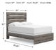 Signature Design by Ashley® Graystorm Brown/Gray Full Panel Bed-4