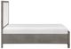 Homelegance® Rowan Ivory/Gray Twin Platform Bed with Footboard Storage-4