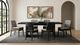 Coaster® Decker 7-Piece Black/Gray Rectangular Dining Table Set-1