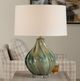 Uttermost® Tausha Blue/Muted Green Table Lamp-1