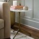 Magnolia Home by Joanna Gaines Selena Gold/White End Table-3