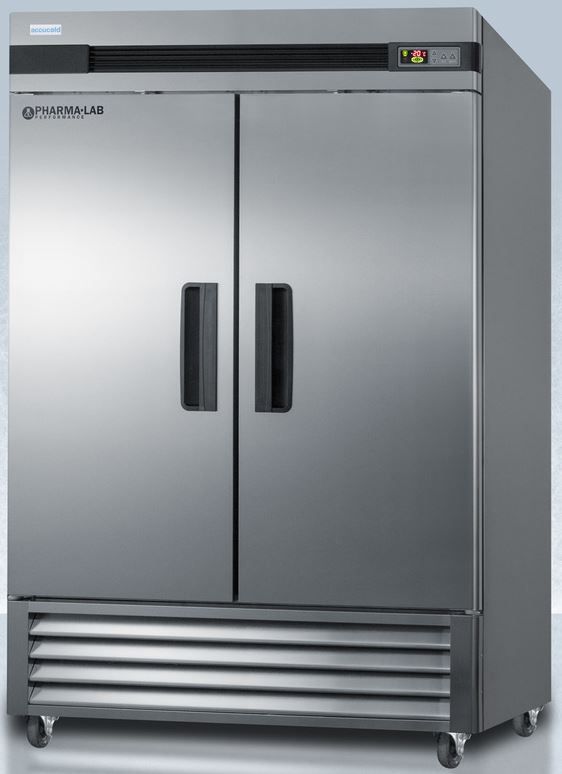 Accucold® Pharma-Lab Performance Series 55" 49 Cu. Ft. Stainless Steel Upright Pharmacy Freezer-1