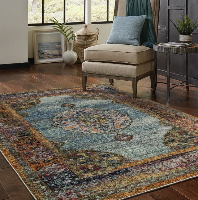 Oriental Weavers™ Andorra 5'x7' Style 12 Area Rug-1