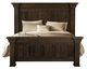International Furniture Direct Desire Brown Eastern King Panel Bed-0