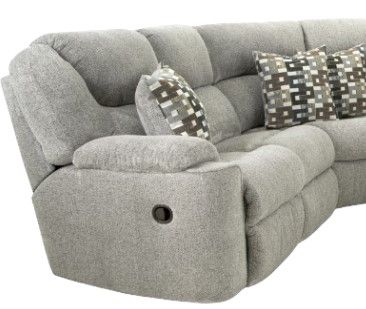 HomeStretch Juniper Gray Multi-Configuration Reclining Sectional-1